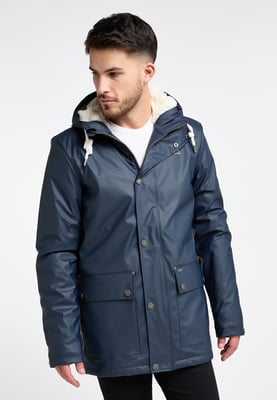ICEBOUND Regenjacke mit Teddyfutter Herren Marine