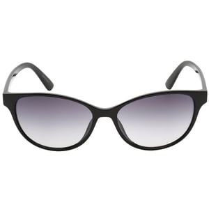 Calvin Klein – Graue, schwarze Sonnenbrille mit Farbverlauf