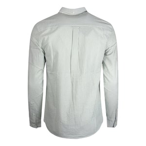 Lyle & Scott Seersucker Strike Langarm-Grunhemd
