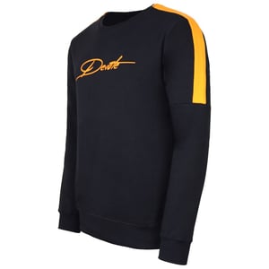 Widmen Sie London Baldwin Mens Black/Orange Pullover