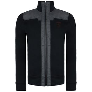 Puma Scuderia Ferrari Herren-Trainingsjacke, Schwarz