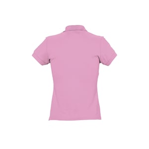 SOLS Womens/Ladies Passion Pique Short Sleeve Polo Shirt (Pink)