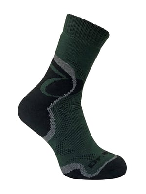 Dr Hunter - Herren dicke warme gepolsterte Sohle Merinowolle thermische Wandern Socken