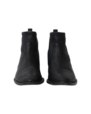 Alexander Wang Kori Cutout Stiefeletten aus schwarzem Leder