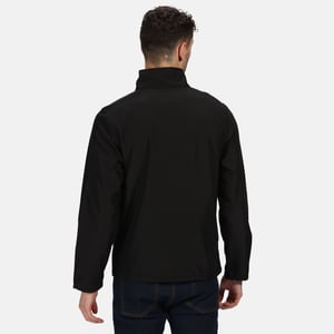 Regatta Classic Mens Water Repellent Softshell Jacket (Schwarz)