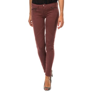 Elastische Hose im Stil einer Leggings mit Gürtelschlaufen 10DBF0752 Frau