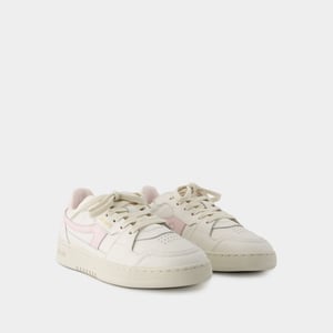 Sneakers Dice Stripe - Axel Arigato - Leder - Weiß/Pink