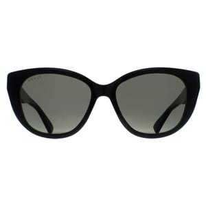 Gucci Cat Eye Damen Schwarz Grau GG1588S
