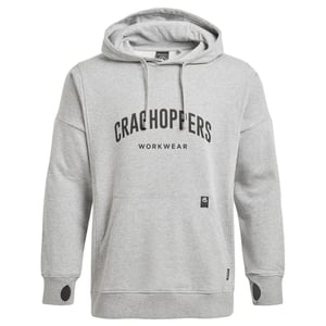 Craghoppers - "Workwear Oulston" Kapuzenpullover für Herren (Weiches Grau meliert)