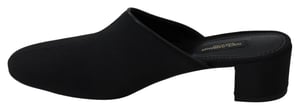 Dolce & Gabbana Schwarze Slide-Sandale