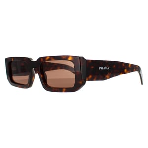 Prada Rectangle Ladies Dunkelbraun Schildpatt PR06YS