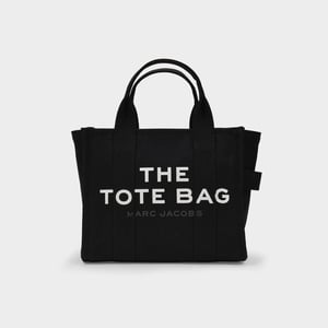 The Small Tote Bag - Marc Jacobs - Baumwolle - Schwarz
