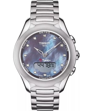 Tissot T-Touch Solar Damenuhr Silber T0752201110601