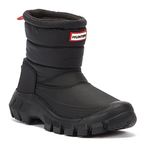 Hunter Intrepid Short Snow Damen Lederstiefel