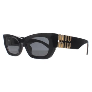 Miu Miu Rectangle Womens Schwarz Dunkelgrau MU09WS
