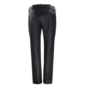 Schwarze Marley-Lederhose von Belstaff