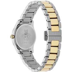 Gucci YA126596 Gold plattiert Mystic zweifarbige Damenuhr