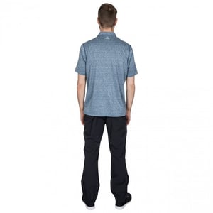 Trespass Herren Monocle Quick Dry Polo-Top (Marineblau)