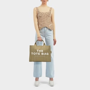 The Medium Tote Bag - Marc Jacobs - Baumwolle - Slate Green