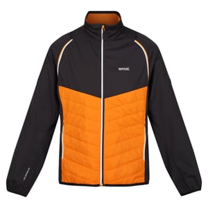 Regatta - "Steren Hybrid" Softshelljacke für Herren (Orangen Pfeffer/Asche)