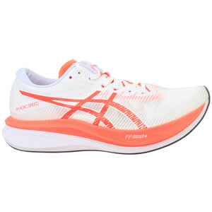 Asics Magic Speed 3 Damen Weiße Lauf Schuhe