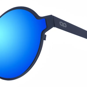 Unisex MARGARETTE Runde Form Metall-Sonnenbrille