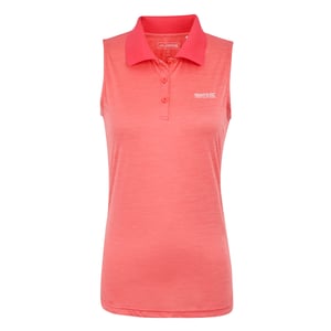 Regatta - "Tima II" Poloshirt für Damen Ärmellos (Pfirsichblüte)