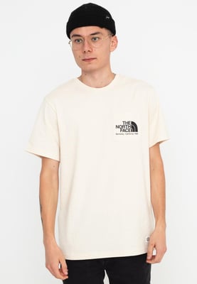 The North Face Berkeley Kalifornien Tasche T Shirt Schrott roh ungefärbt
