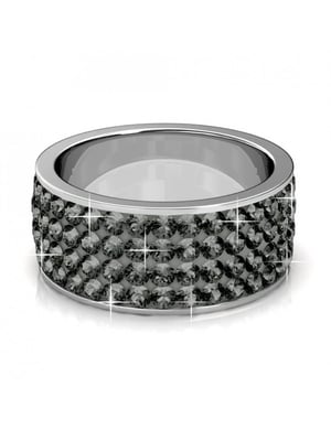 Walzenring - Silber und Grau