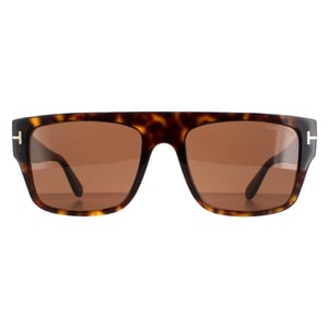 Lunettes de soleil Tom Ford Dunning FT0907 52E Havana Shiny Brown