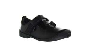 Kicker Bridie Flutter T-Bar Kinder schwarze Schuhe