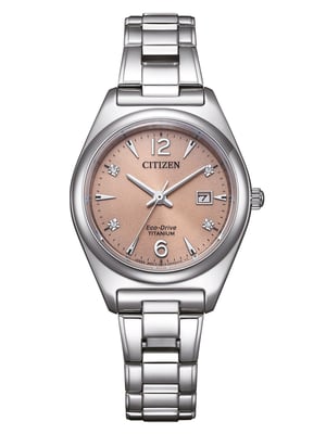 Citizen Damen Silberne Uhr EW2601-81Z