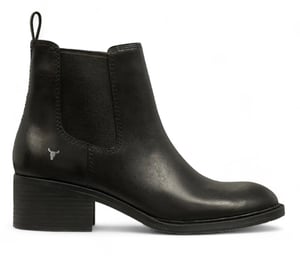 Windsor Smith – Schwarze klassische Chelsea-Boots aus Leder – Ersetzen