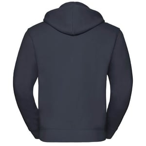 Russell Mens Authentic Full Zip Hooded Sweatshirt / Hoodie (Convoy Grau)