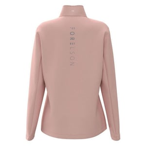 Forelson - "Broadway" Base Layer Oberteil mit kurzem Reißverschluss für Damen - Emblem (Pink)