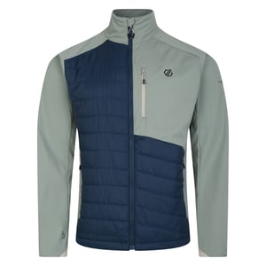 Dare 2B - "Mountaineer" Hybridjacke für Herren (Lilienblatt Grün/Dunkel-Jeansblau)