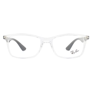 Ray-Ban Brillenfassung RX7047 5943 Transparent und Schwarz für Herren und Damen