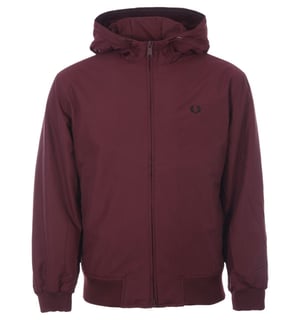 Veste capuche Brentham matelassée Fred Perry Pour Homme en Bordeaux
