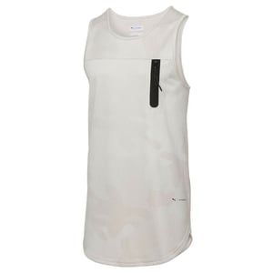 PUMA X Stampd Tanp Top Mens Running Gym Casual Weste Creme 572602 37
