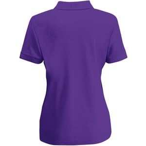Fruit Of The Loom Womens Lady-Fit 65/35 Kurzarm-Poloshirt (lila)