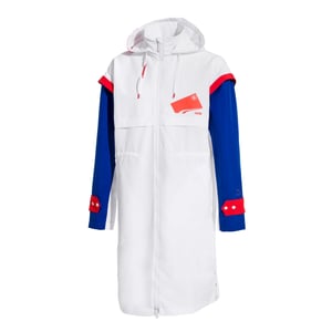 PUMA X Ader Fehler Full Reißverschluss mit Kapuzenparka Herren weiße Jacke 578555 02
