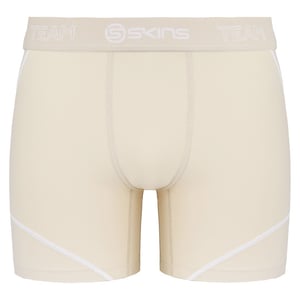 Skins Dnamic Herren beige neutrale Kompressionsstrafen Shorts DB00010099002