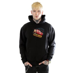 Disney Cars Lightning McQueen-Kapuzenpullover für Herren (schwarz)