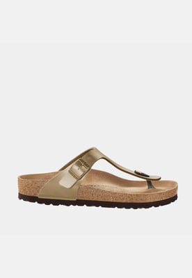Birkenstock Gizeh Bf Gold 1016108 Reguläre Passform