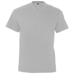 SOLS Herren Victory V-Ausschnitt T-Shirt mit kurzen Ärmeln (grau meliert)