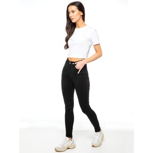 Enzo Womens Skinny Stretch Jeans
