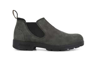 Blundstone #2035 Rustikaler schwarzer Chelsea-Stiefel