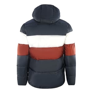 Lyle & Scott Colourblock Pufferjacke Marineblau