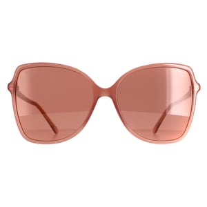 Jimmy Choo Butterfly Womens Nude Burgundy Fede / s