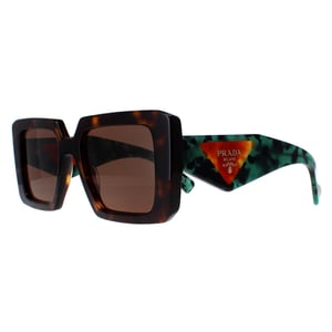 Prada Square Damen Schildpatt Dunkelbraun PR23YS